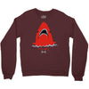 red blue shark Crewneck Sweatshirt