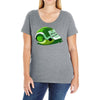 do not disturb Ladies Curvy T-Shirt
