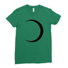 black moon Ladies Fitted T-Shirt