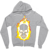 burning man Zipper Hoodie