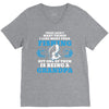 Fishing Grandpa V-Neck Tee