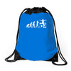 dj evolution funny music mixing djing disk jockey turntable Drawstring Bags