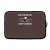 red tractor boy Laptop sleeve