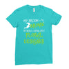 my broom broke Ladies Fitted T-Shirt