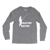 aster baiter mens rude fishing Long Sleeve Shirts