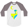 moon cat 3/4 Sleeve Shirt