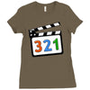media player Ladies Fitted T-Shirt