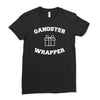 gangster wrapper Ladies Fitted T-Shirt