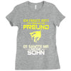 vater und sohn 6 Ladies Fitted T-Shirt