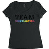 Team Kindergarten Women's Triblend Scoop T-shirt