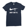 just cut it Ladies Fitted T-Shirt