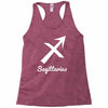 saggittarius zodiac Racerback Tank