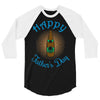 happy father's day 3/4 Sleeve Shirt