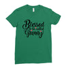 Blessed to be Called Granny Ladies Fitted T-Shirt