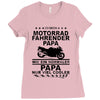 motorrad papa Ladies Fitted T-Shirt