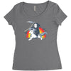 death is magic Women's Triblend Scoop T-shirt