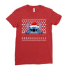 ugly stitch christmas Ladies Fitted T-Shirt