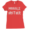 muggle brother Ladies Fitted T-Shirt