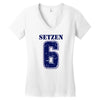 lustiges t shirt mit fun spruch witziges spr&Uuml;che shirt Women's V-Neck T-Shirt