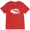 camper van funny mens campervan cotton V-Neck Tee
