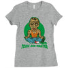 toxic zen master Ladies Fitted T-Shirt