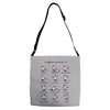 ray gun Adjustable Strap Totes