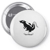 rat skunk Pin-back button