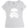 storm trooper Women's Triblend Scoop T-shirt