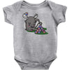moosing block Baby Onesie
