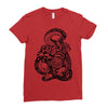 snake and tiger Ladies Fitted T-Shirt