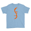 helix of heroes funny retro sci fi superhero symbol cool logo Youth Tee