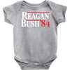 reagan bush '84 Baby Onesie