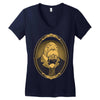 portrait of the walrus as a young man Women's V-Neck T-Shirt