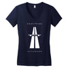 kraftwerk autobahn Women's V-Neck T-Shirt