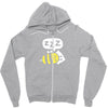 slumbeer bee Zipper Hoodie