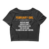 February Girl Hated By Many Crop Top