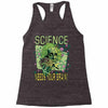 science needs your brain Racerback Tank