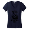 my yoda shirt, this is Women's V-Neck T-Shirt