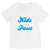my kids have paws V-Neck Tee