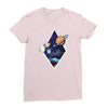 Space Triangle Ladies Fitted T-Shirt