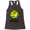 tennis ball racket Racerback Tank