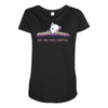 just one more chapter] Maternity Scoop Neck T-shirt