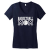 basketball mom Women's V-Neck T-Shirt