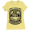 Things Better 1984 Age Approach Magnificent Ladies Fitted T-Shirt