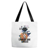 who loves cavalier king charles Tote Bags