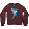 shark tornado Crewneck Sweatshirt