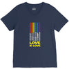 Lightsaber Rainbow V-Neck Tee