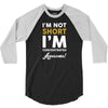 I Am Not Short I Am Concentrated Awesome 3/4 Sleeve Shirt