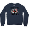 still plays with trucks family matching Crewneck Sweatshirt