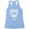 curling iron Racerback Tank